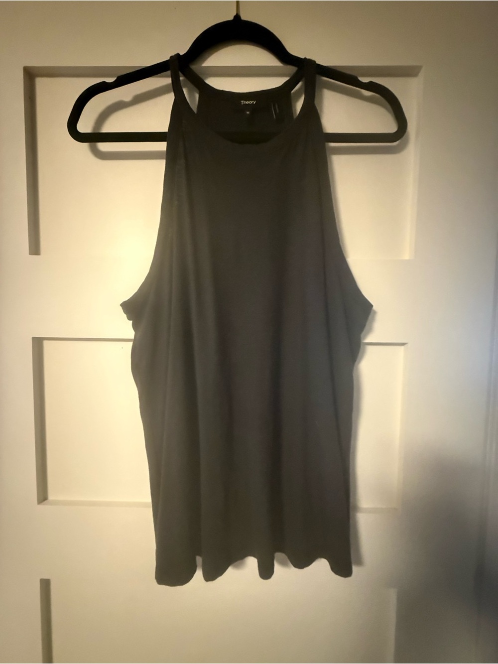 Theory Kavai Sea Slub Racerback Tank Top